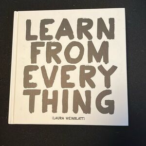 Papyrus journal new notebook “Learn from everything”